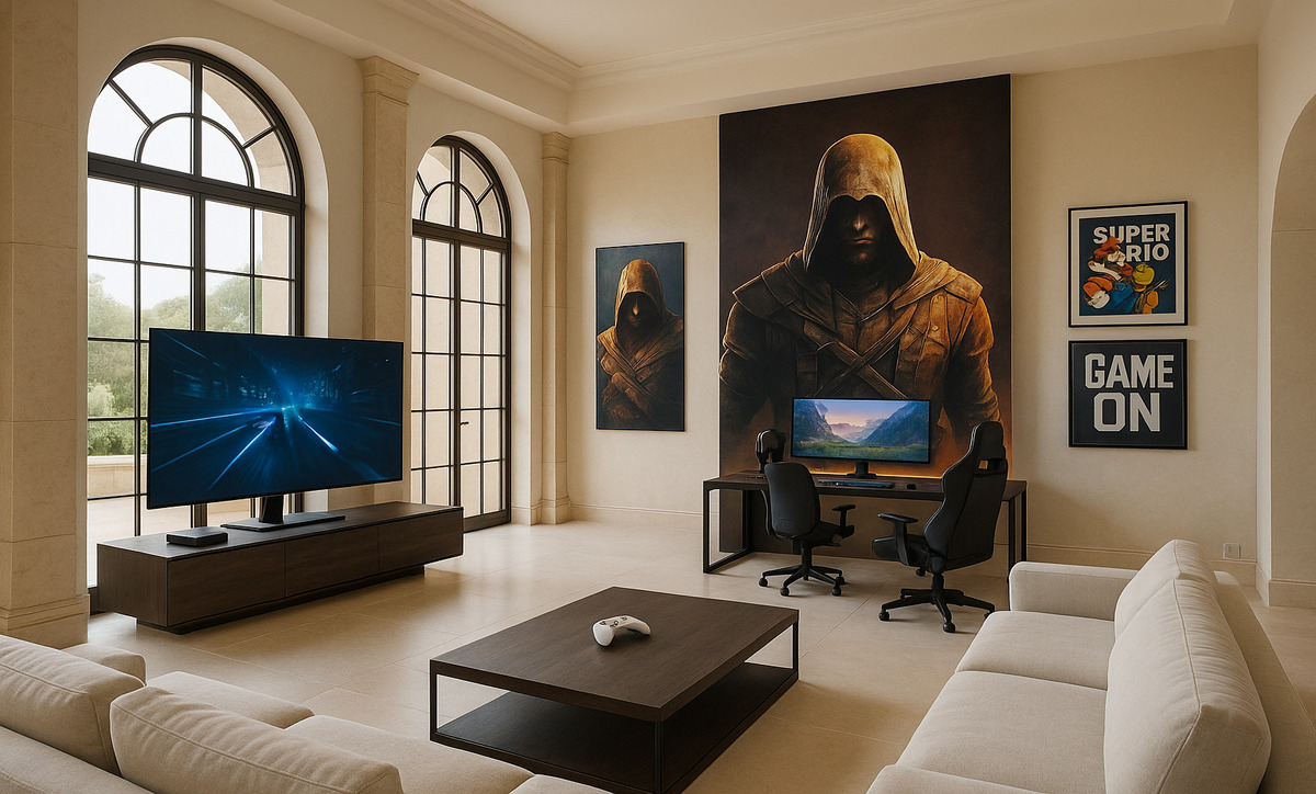 basement game room design ideas